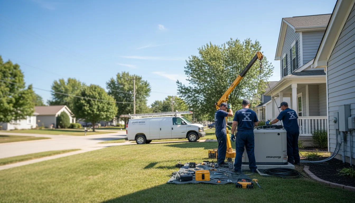 Generator Installation in Williamstown, OH near me